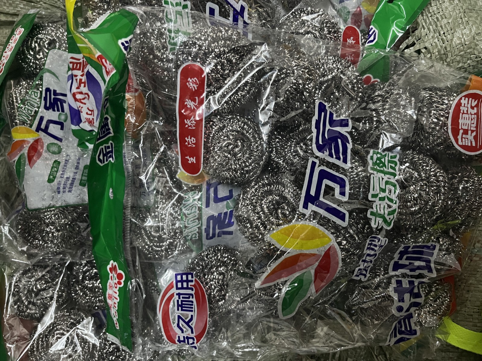 清洁球钢丝球刷碗刷锅刷瓷砖随机3-4个